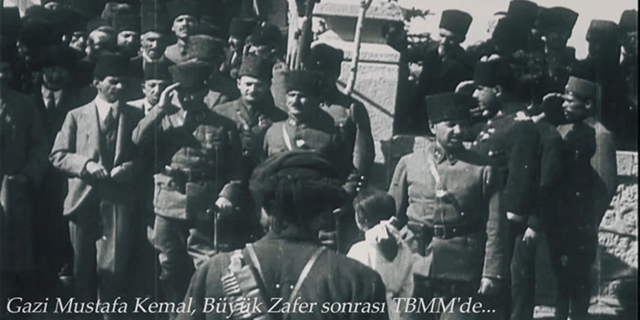 Atatürk’ün hiç görmediğiniz karesi ortaya çıktı: Büyük zafer sonrası TBMM'de ilk anlar
