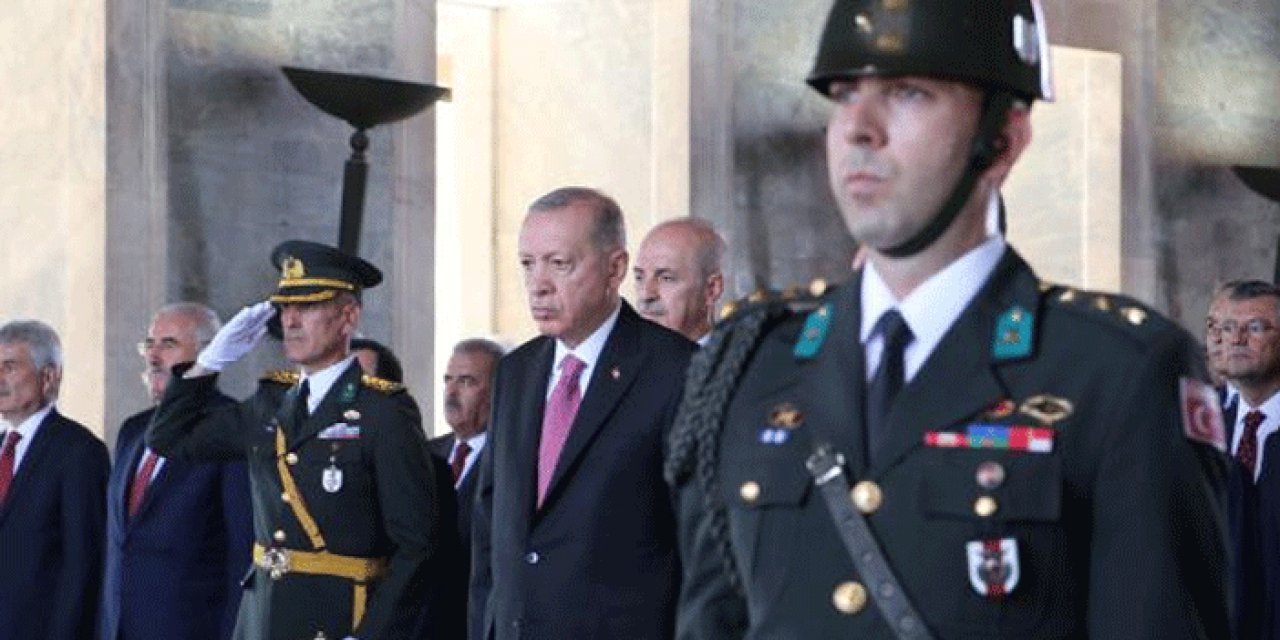 Devlet erkanı Anıtkabir'de