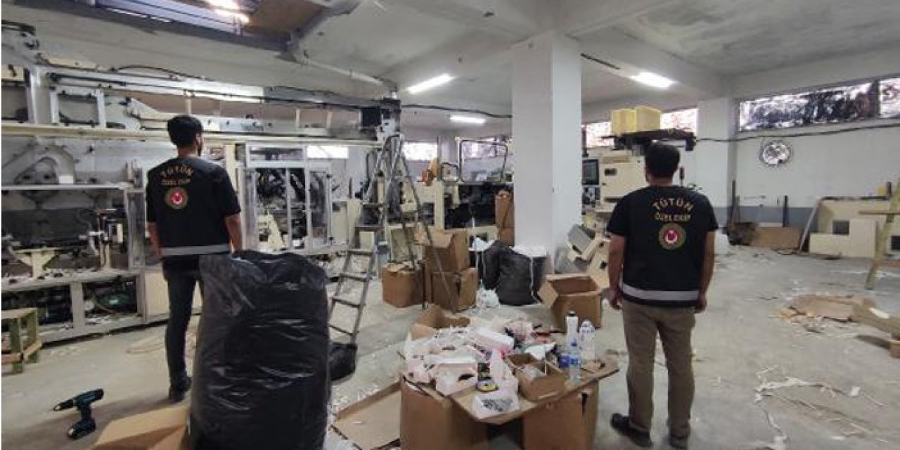 Kaçak sigara operasyonu