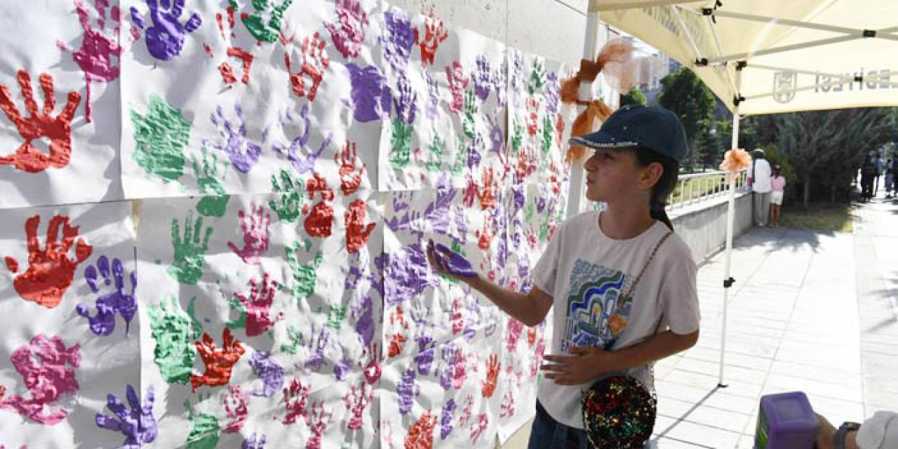 Beypazarı'nda çocuklarla "Yaza Veda Partisi"