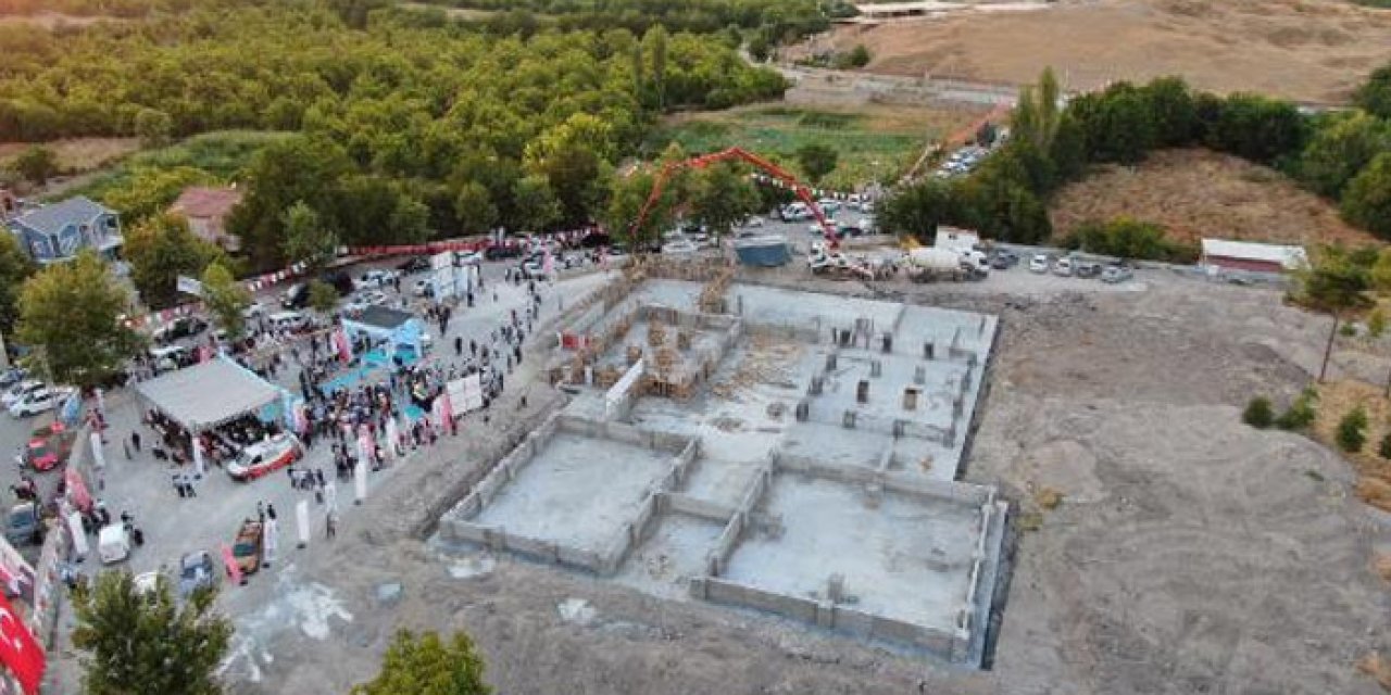 Karşılama Merkezi'nin temeli atıldı