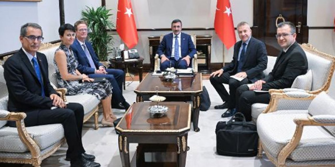 AB Türkiye Delegasyonu Başkanı ile görüşüldü