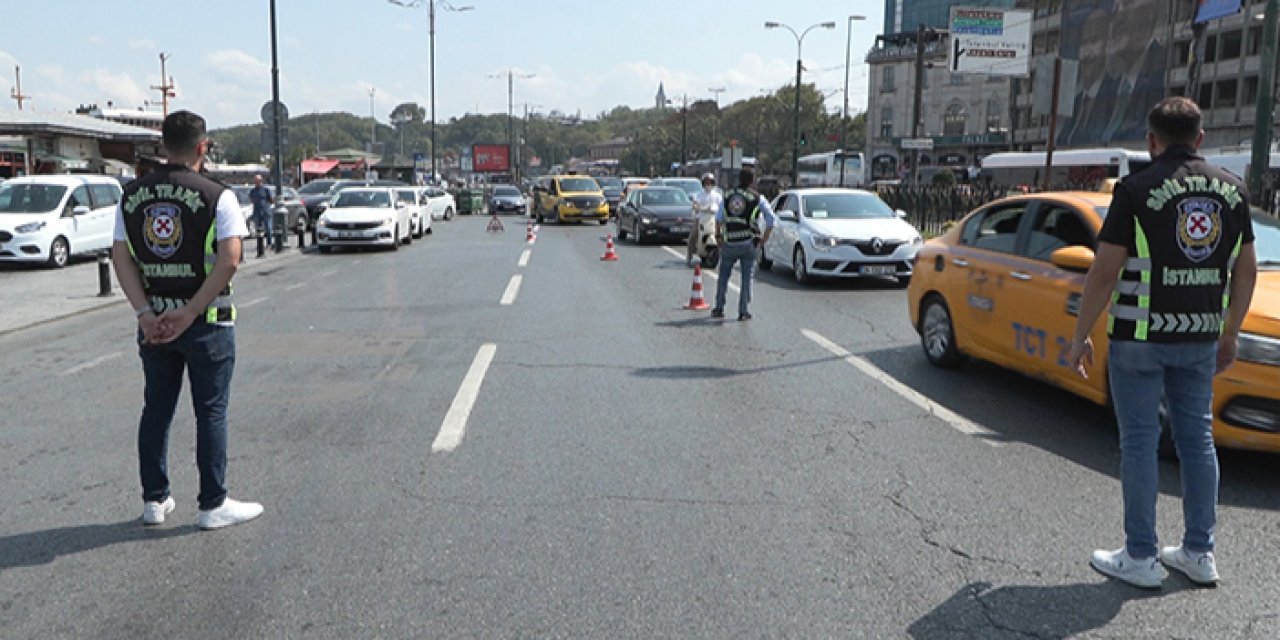 İstanbul’da taksilere denetim yapıldı