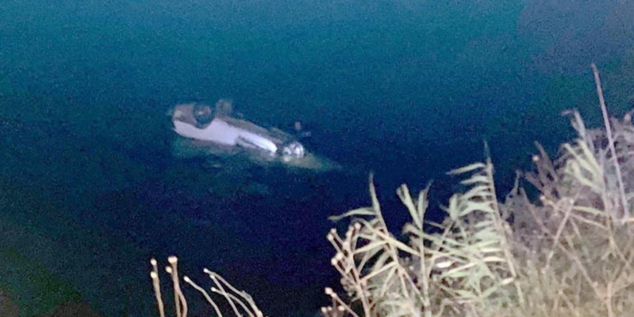 Tekirdağ’da otomobil denize uçtu: 1 ölü 1 yaralı