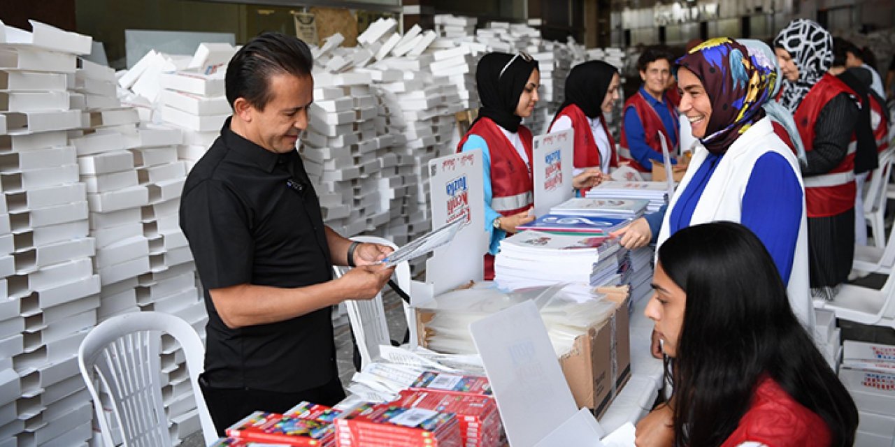 50 bin öğrenciye kırtasiye desteği sağlandı