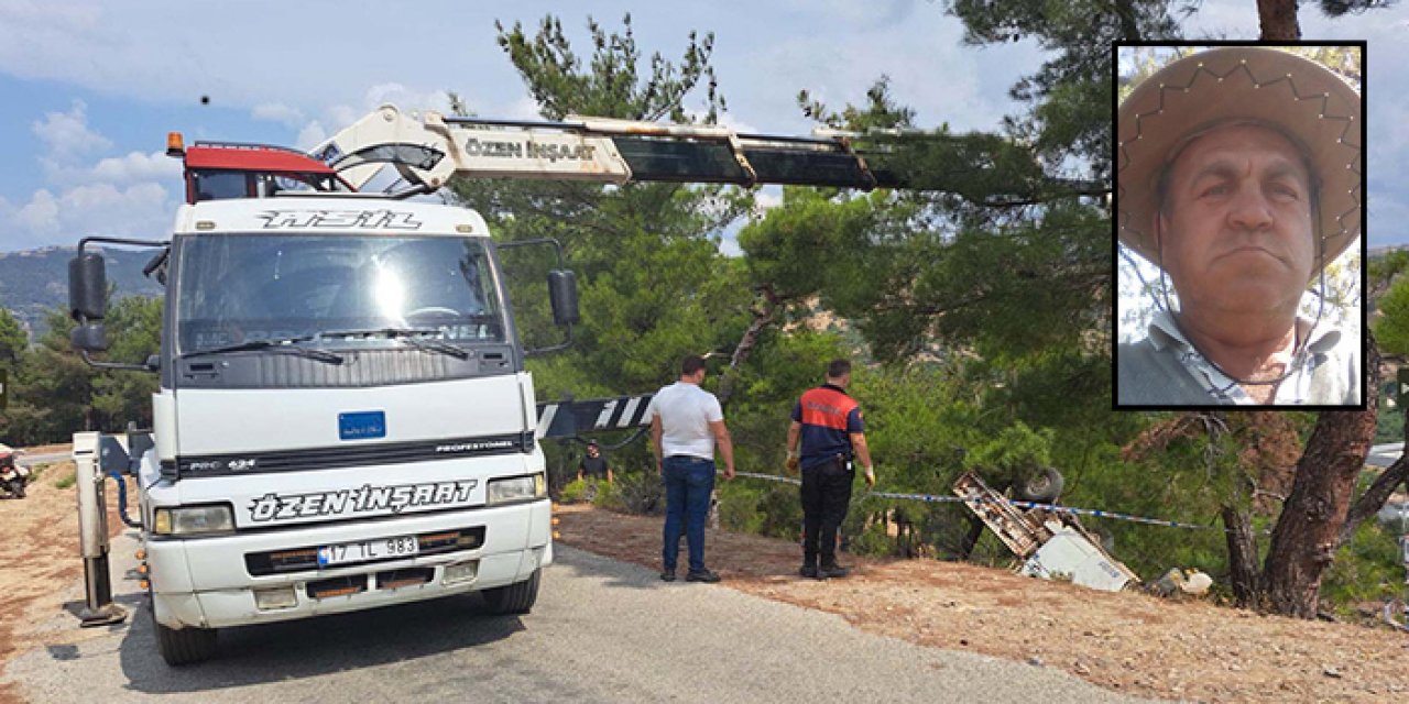 Şarampole yuvarlandı: Yaşamını yitirdi