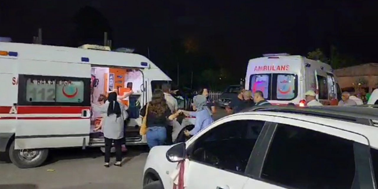 Düğün eğlencesi kabusa döndü: 45 kişi hastanelik oldu