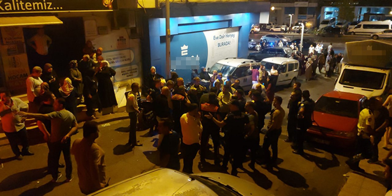 Ağabey konvoyun önünü kesince sopalı kavga çıktı: 4 yaralı