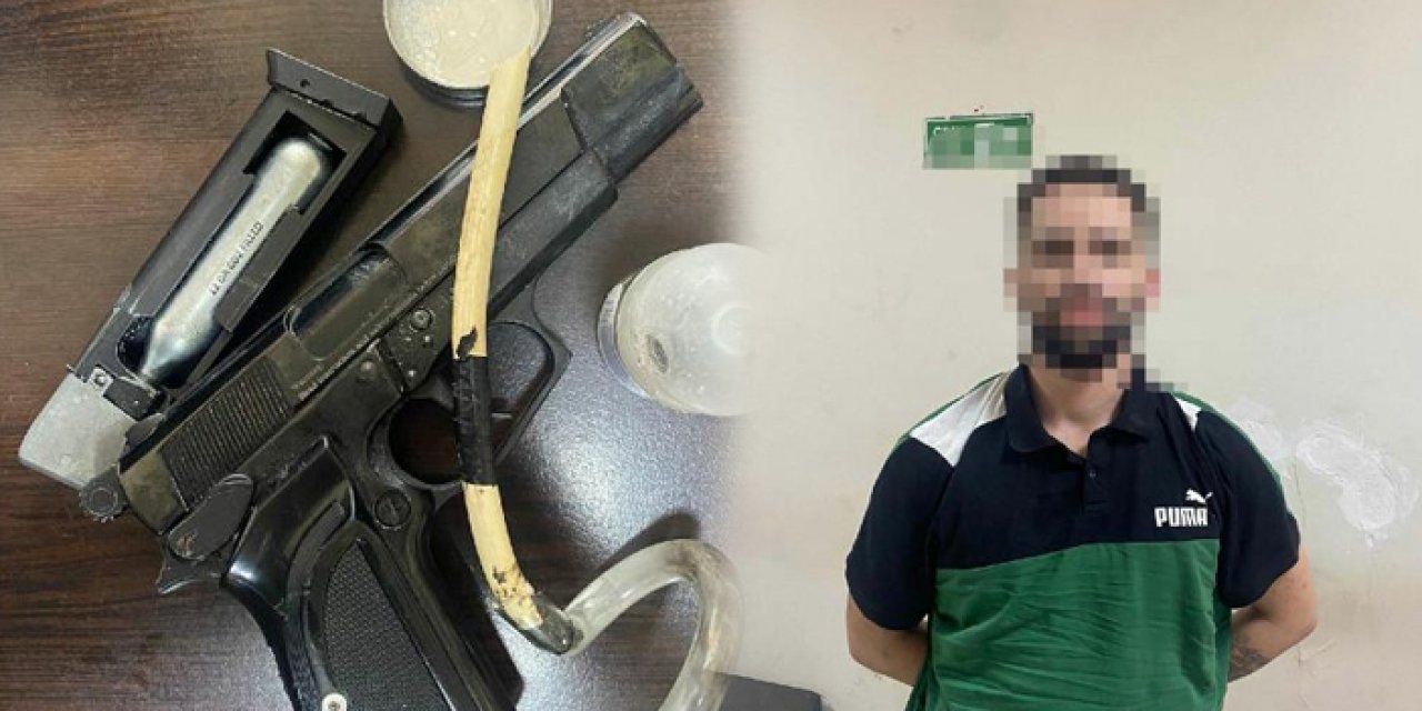 14 ayrı suçtan aranıyordu: Üzerinde silahla yakalandı