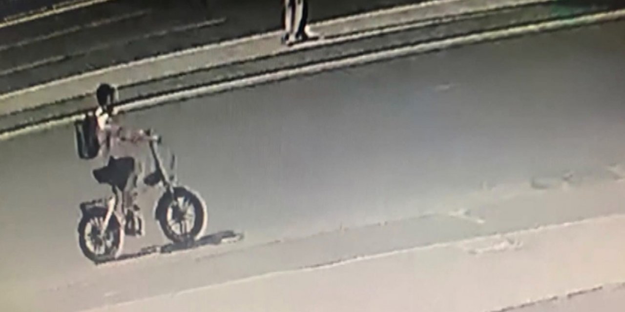 Kazaya yardım ederken bisikletini çaldılar