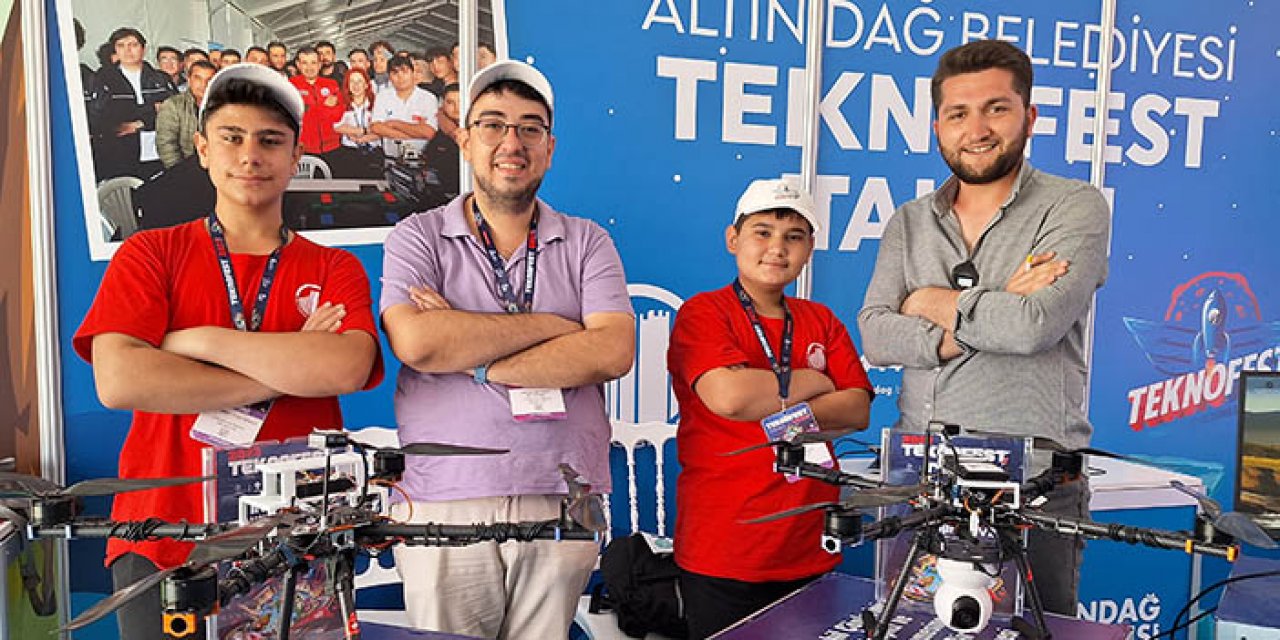 Altındağ'dan TEKNOFEST başarısı: Türkiye finalisti oldular!