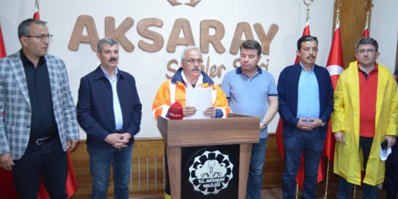 Aksaray'da sel meydana geldi: 1 ölü 1 kayıp
