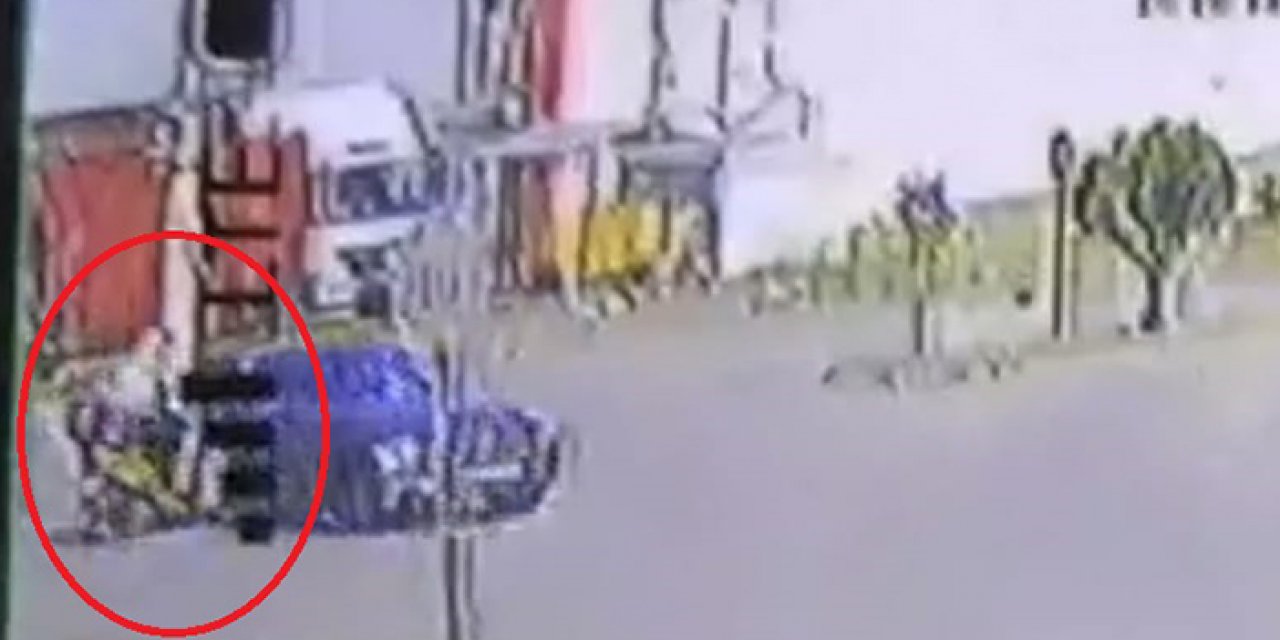 Otomobille motosiklet birbirine girdi: 1 yaralı