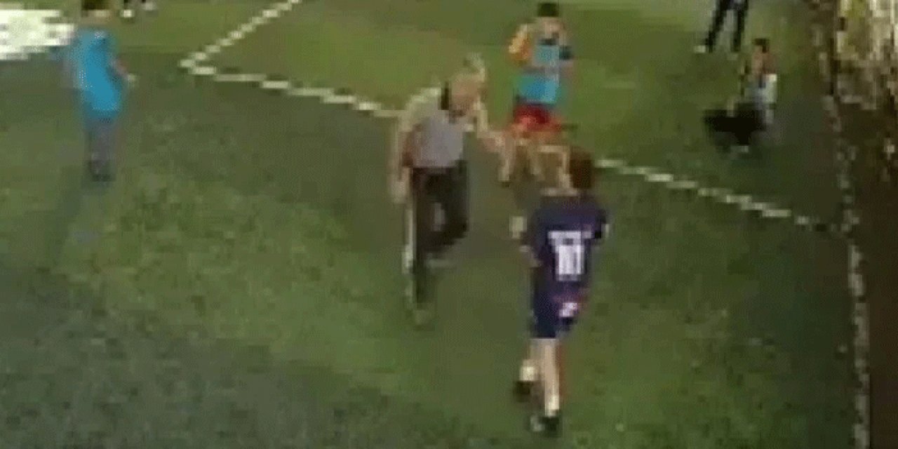 Küçük futbolcuyu döven antrenöre soruşturma