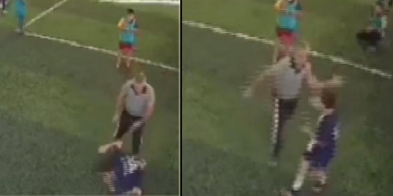 Konya'da öğretmen faul yapan öğrenciyi dövdü