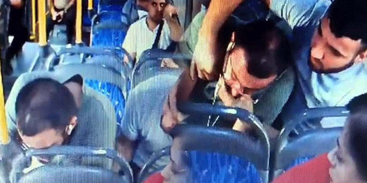 Kalp krizi geçiren yolcuyu otobüs şoförü hastaneye yetiştirdi