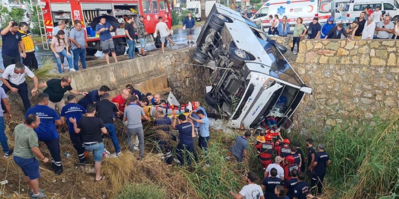 Bodrum'da feci kaza! 23 yaralı