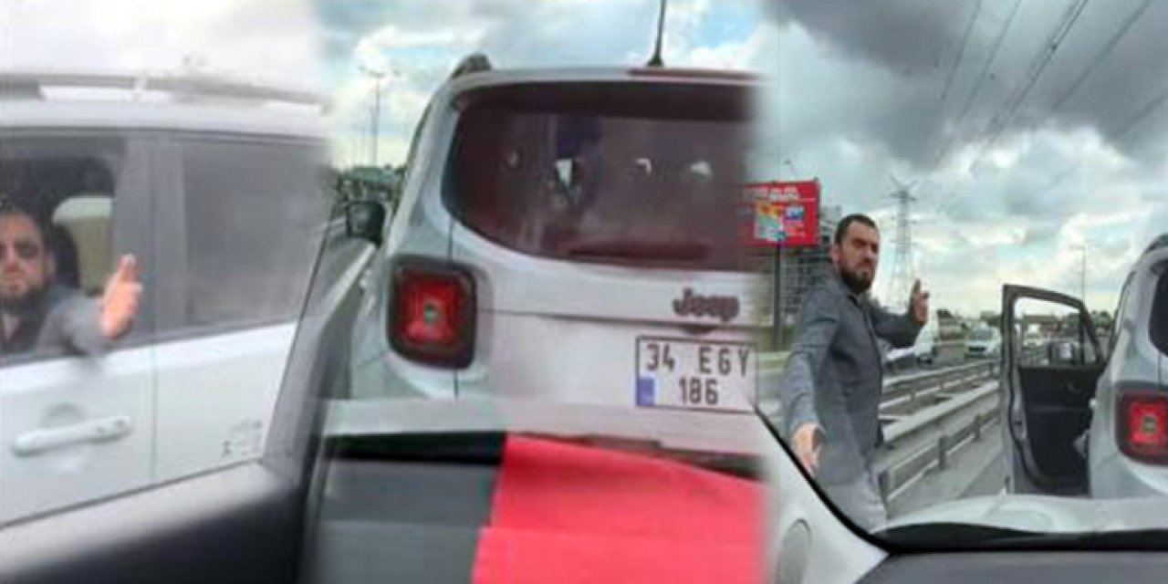 Trafik magandaları iş başında: Önünü kesip araçtan indirmek istediler