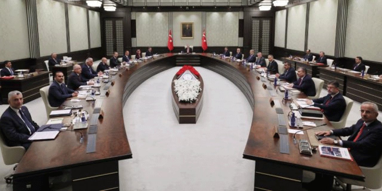 Kabine toplantısı başladı