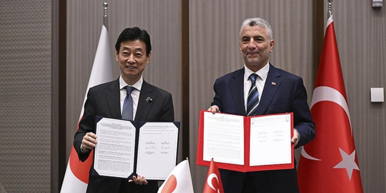 Türkiye ile Japonya arasında ortak bildiri imzalandı