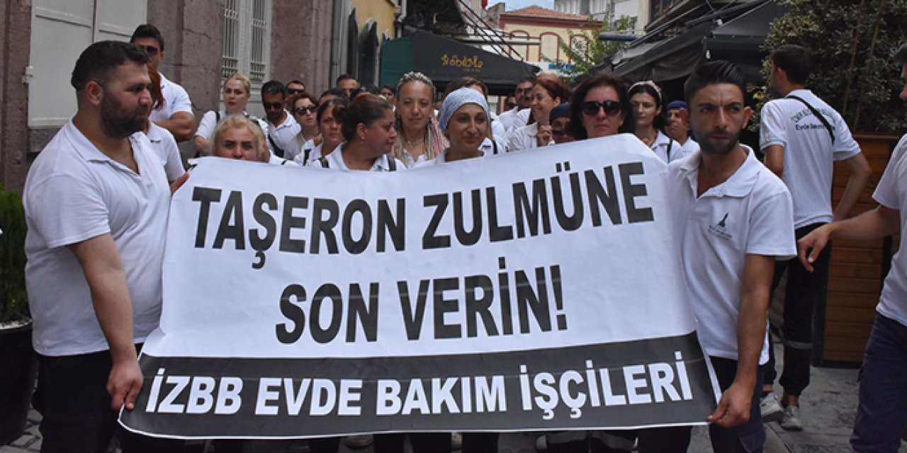 Belediye işçilerinden ‘kadro’ eylemi