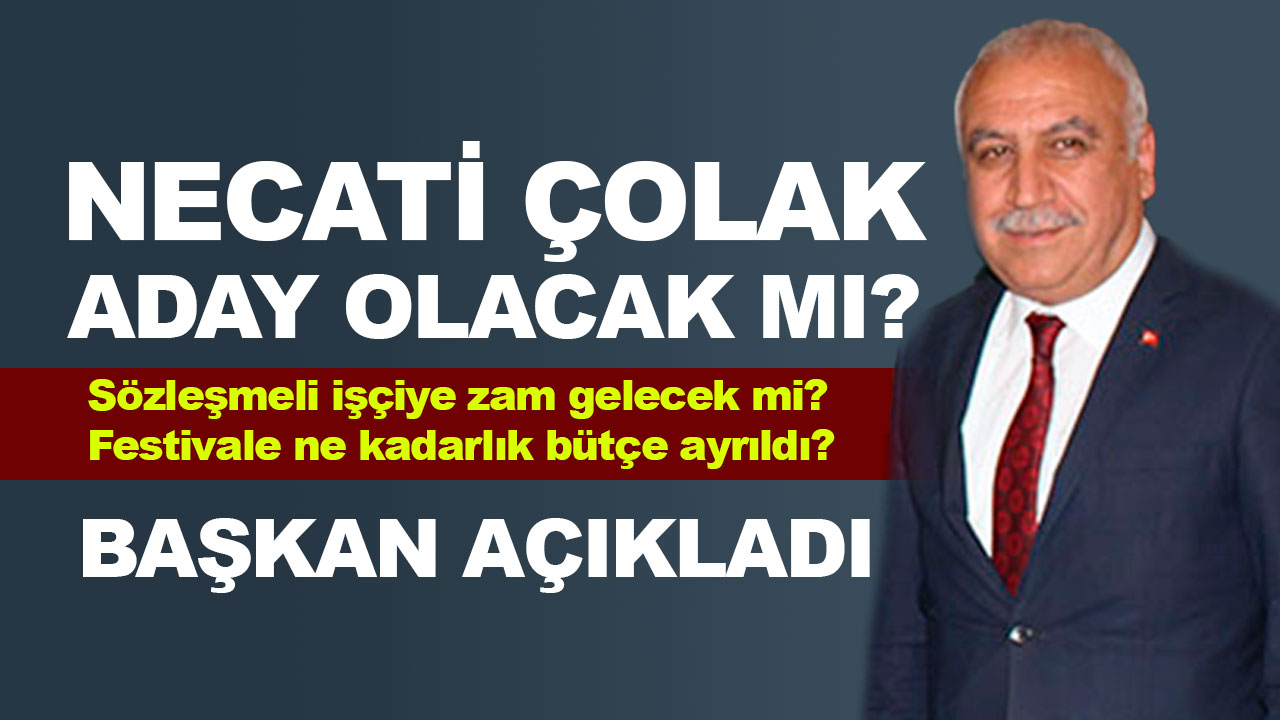 Kaman Belediye Necati Çolak aday olacak mı?