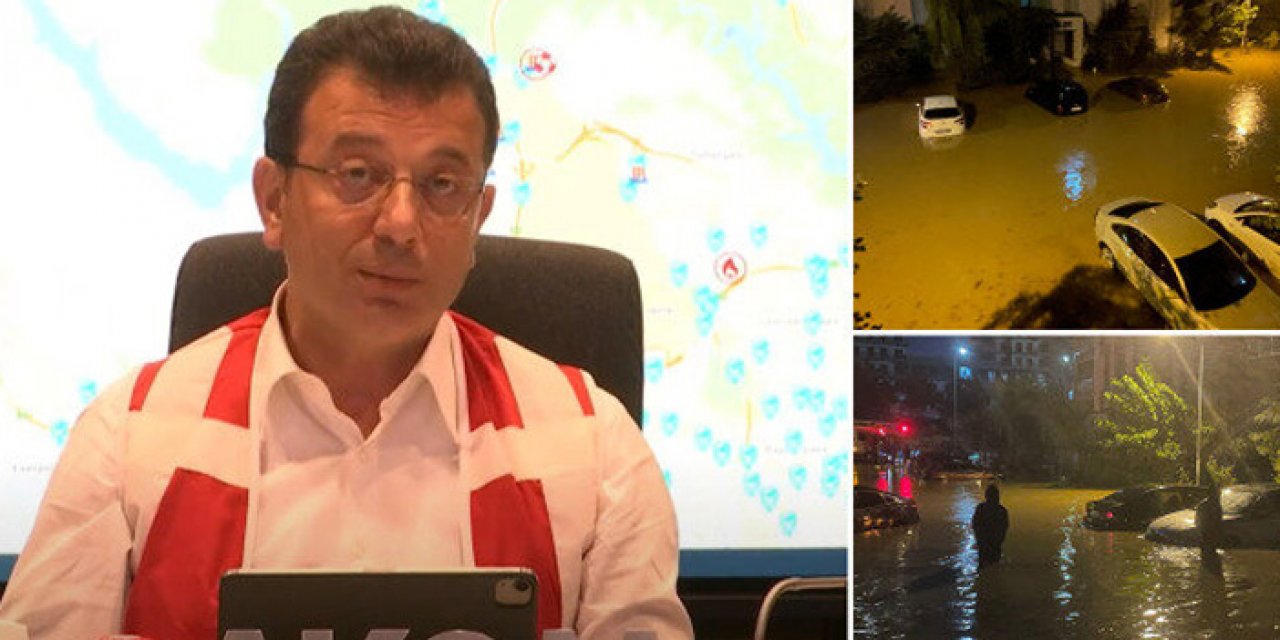İmamoğlu'ndan 'su baskını' açıklaması