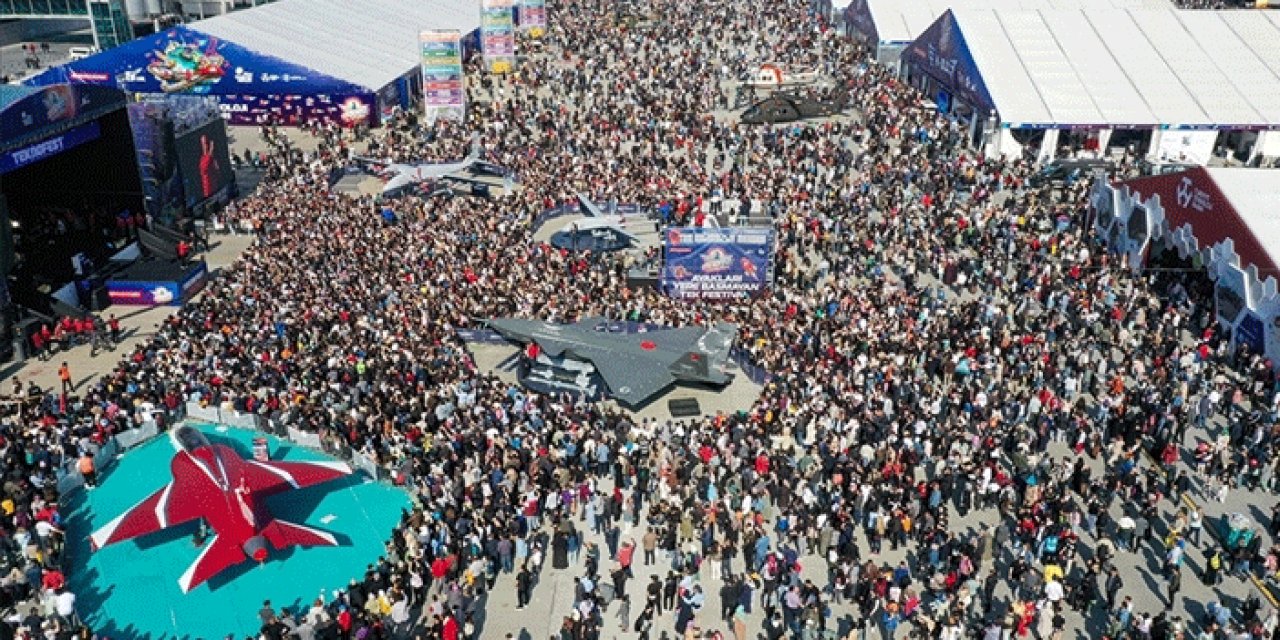Ankara'nın en büyük etkinliği TEKNOFEST oldu