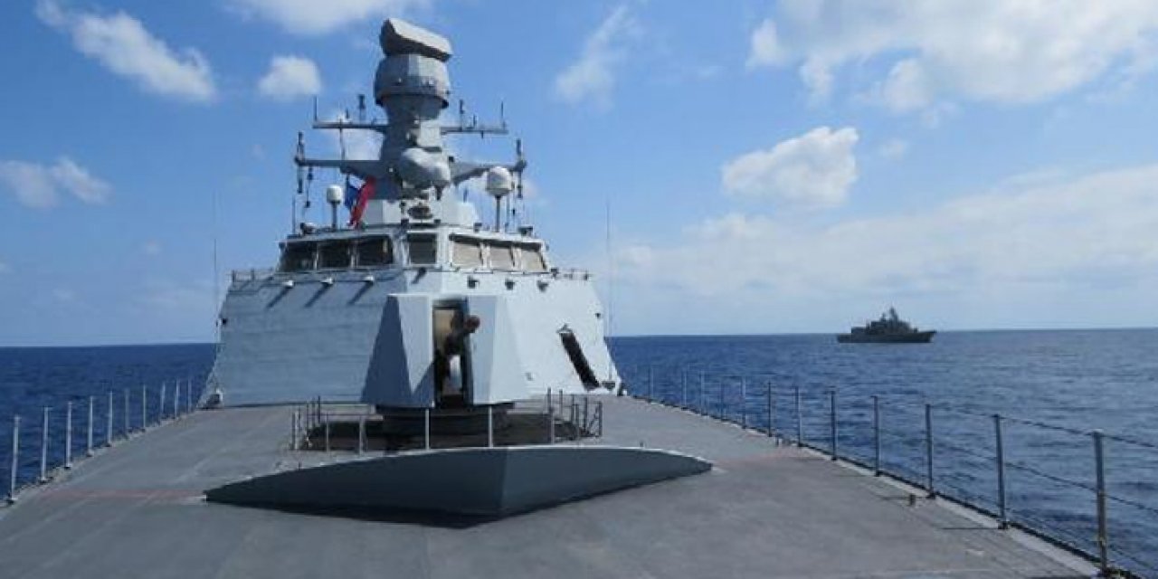 TCG Burgazada korveti uluslar arası eğitime katıldı