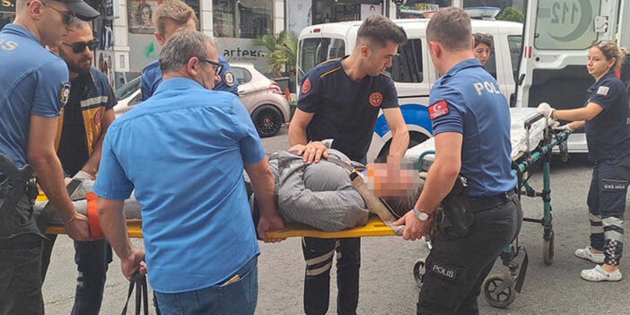 Sevgilisiyle tartışan eski eşini yumrukla bayılttı