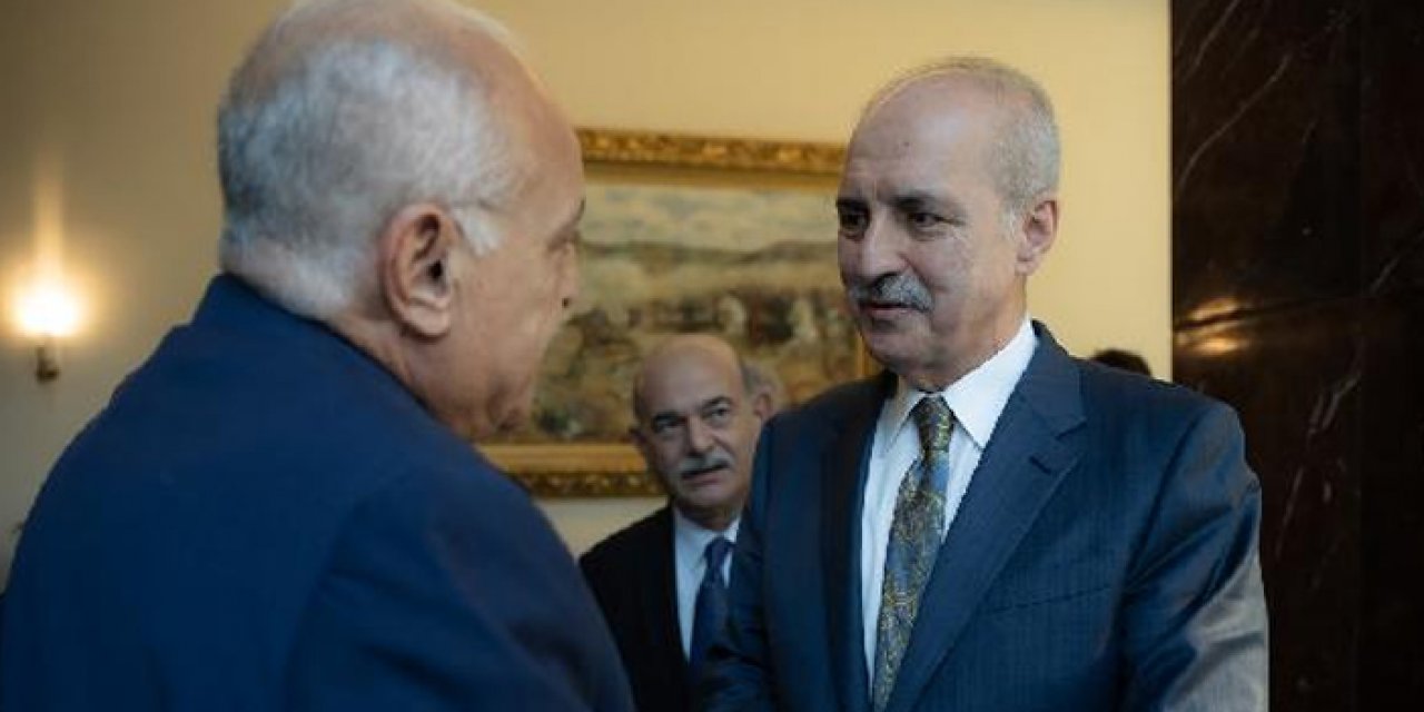 Başkan Kurtulmuş  Cezayir Dışişleri Bakanı ile görüştü