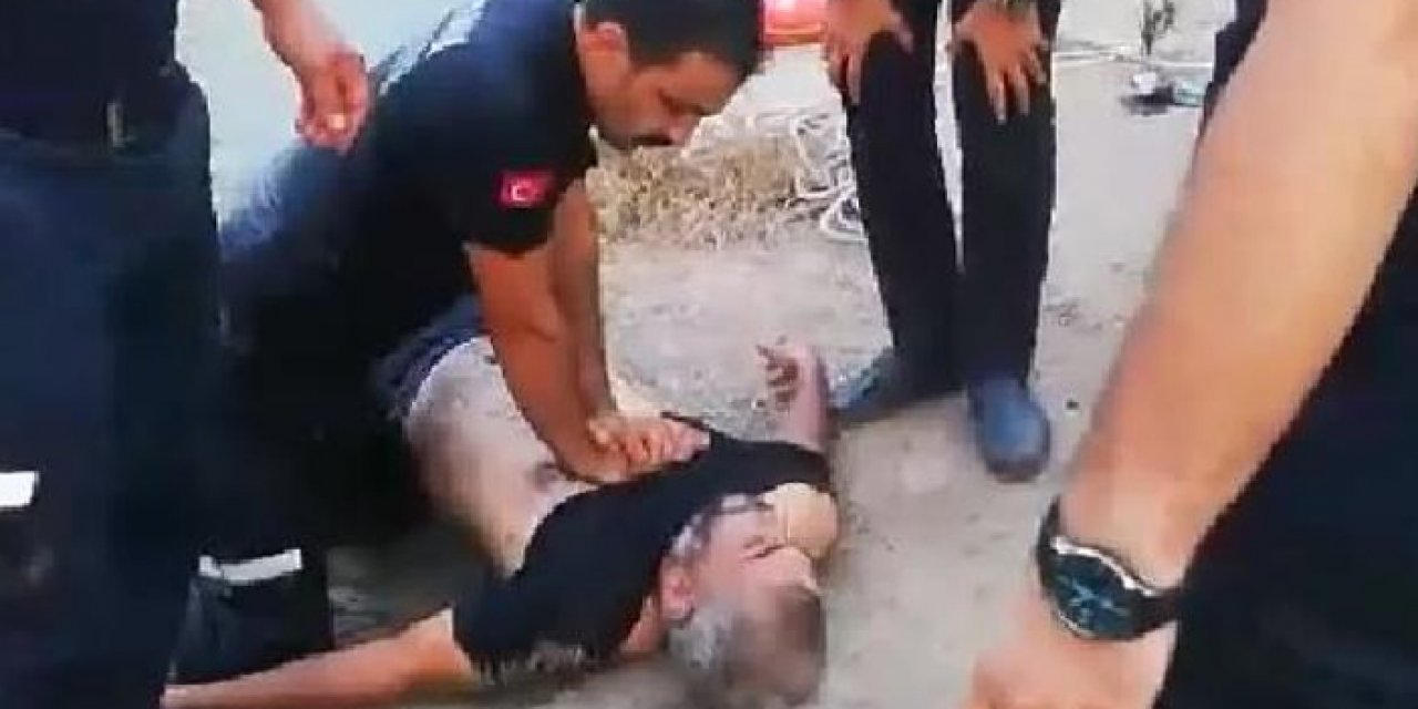 İtfaiye boğulmak üzere olan 1 vatandaşı kurtardı