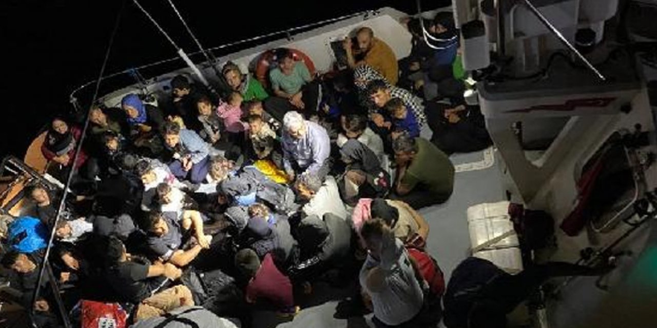 Aydın'da 112 kaçak göçmen yakalandı