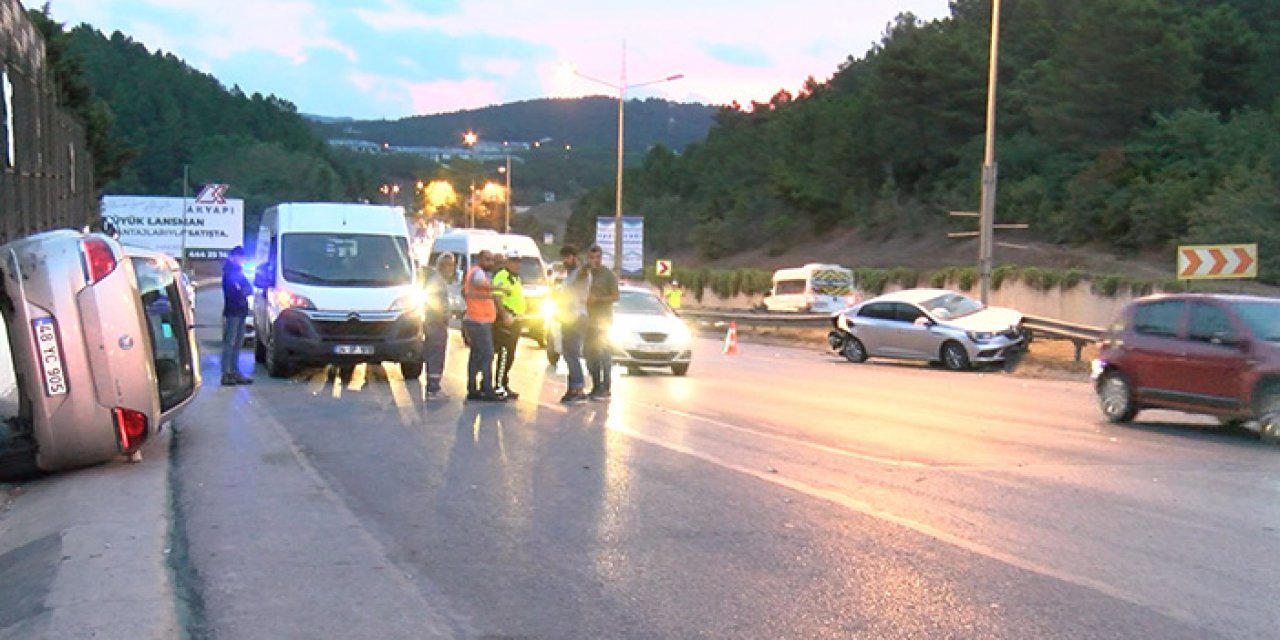 Kaza yaptıktan sonra yaralı arkadaşını bırakıp kaçtı