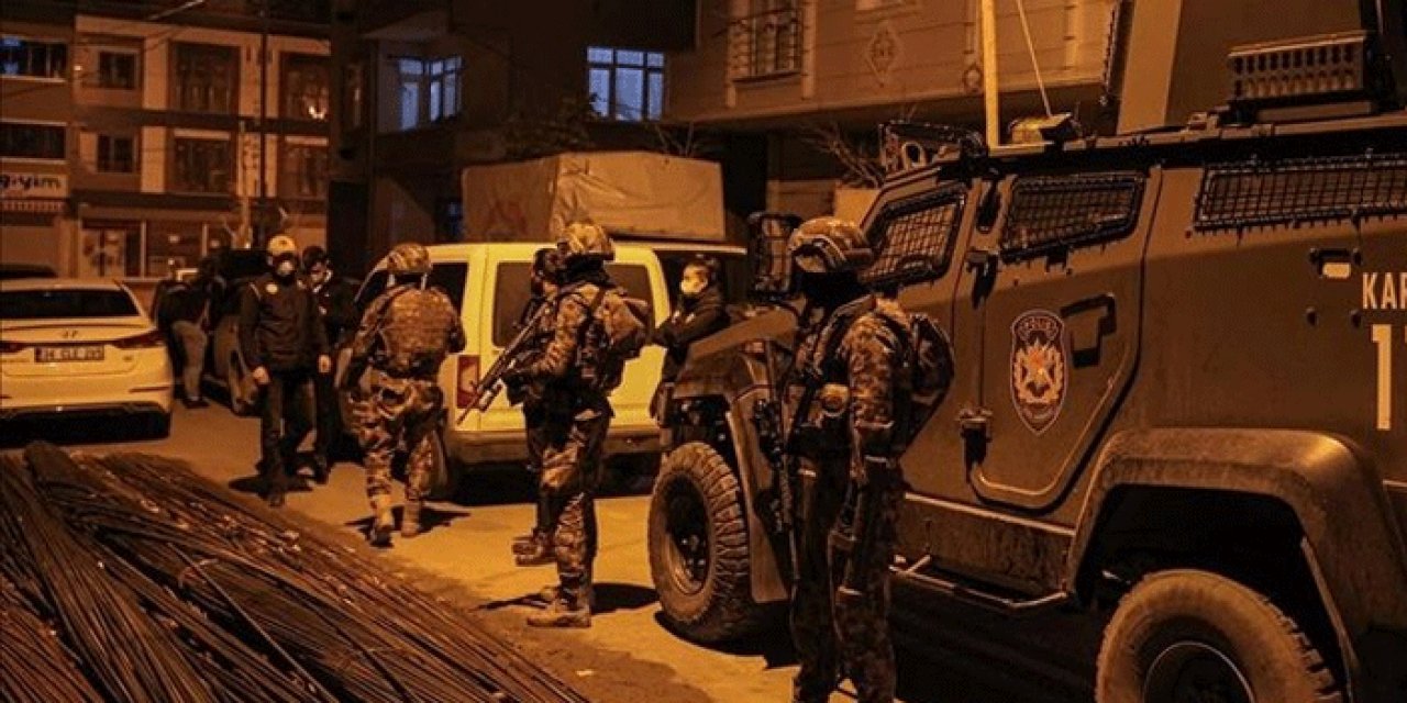 Bombalı eylem hazırlığındaki 5 terörist yakalandı