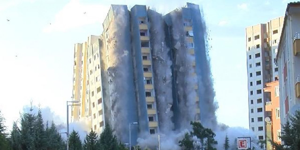 9 bloğun yıkımı ise 15 Eylül'de yapılacak