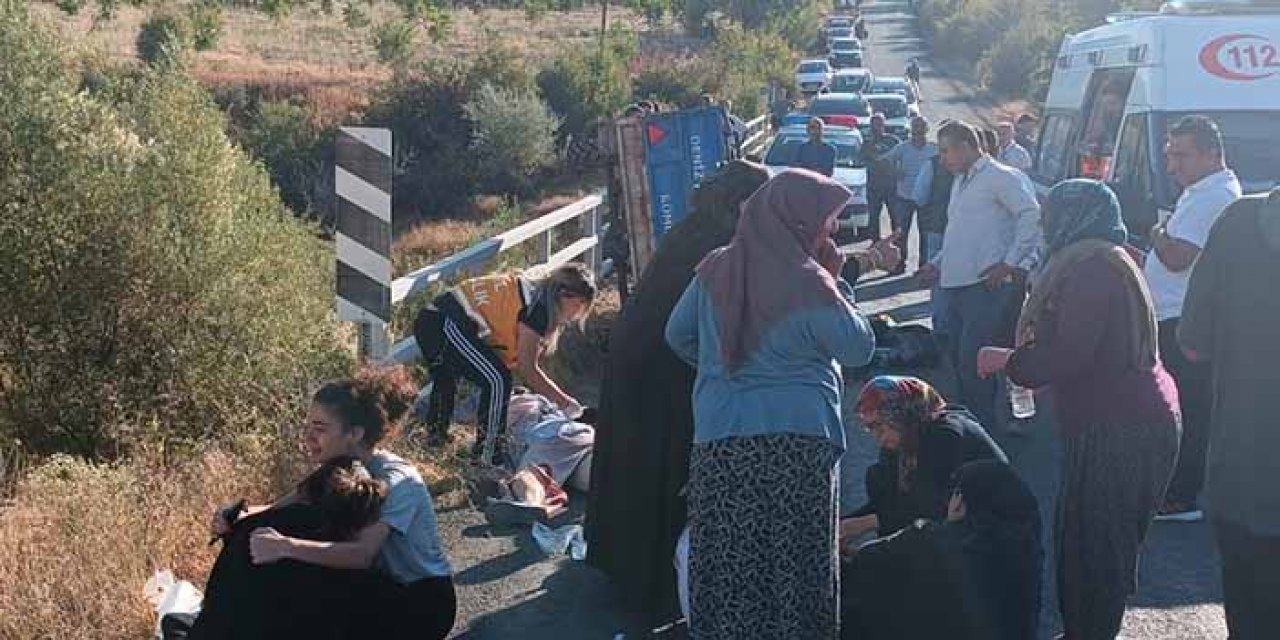 Elazığ’da feci kaza: 3’ü ağır 14 yaralı