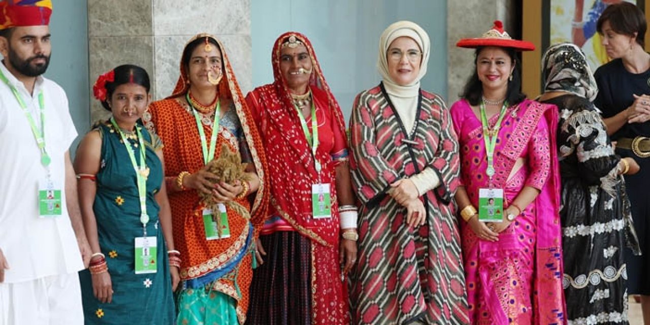 Emine Erdoğan’ın Hindistan ziyaretleri