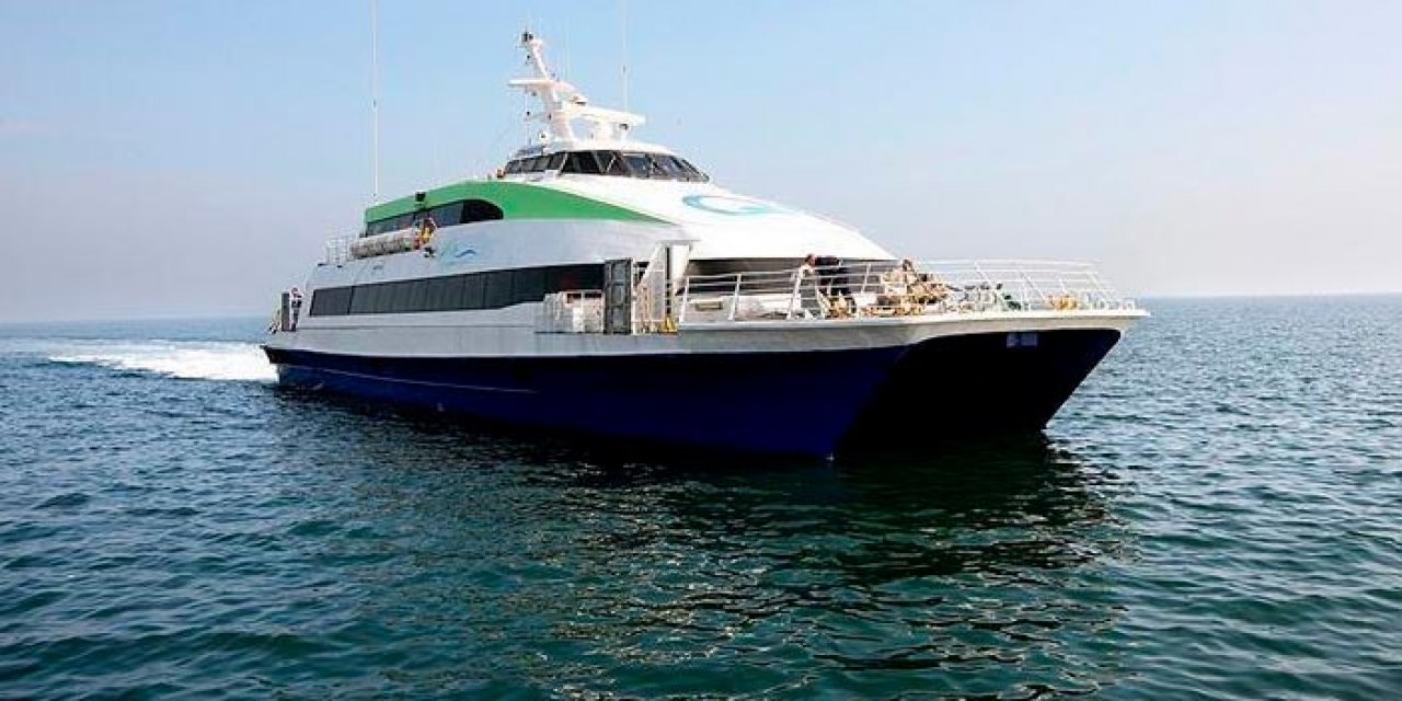 Deniz otobüsü seferlerine iptal