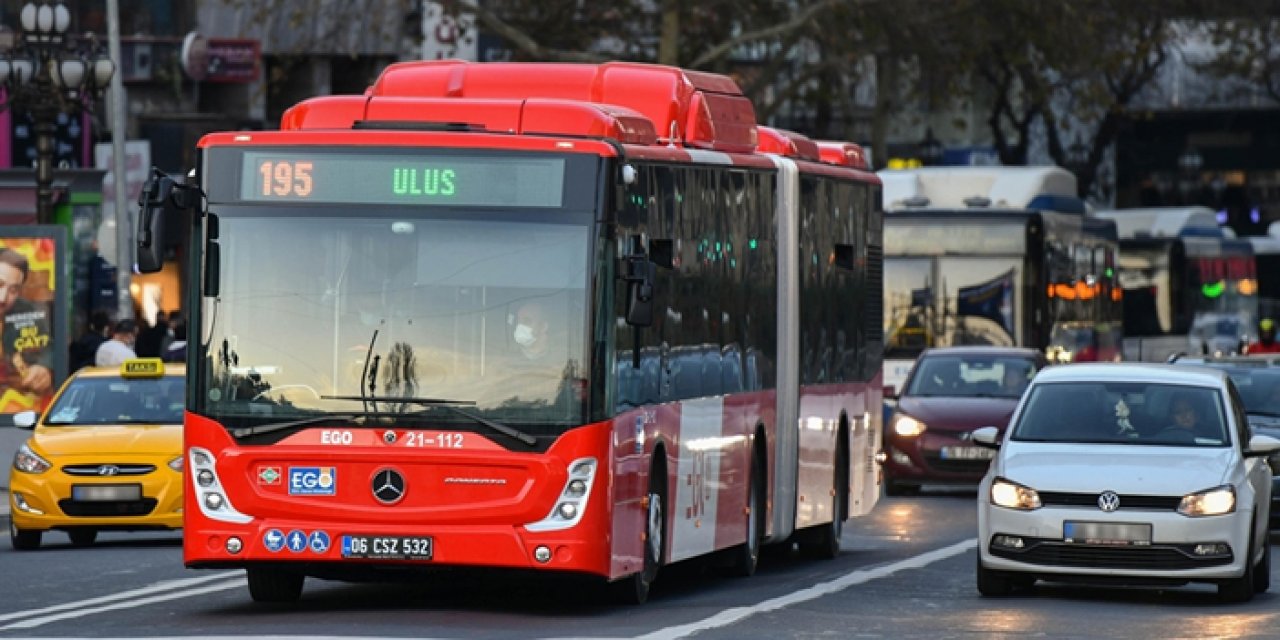 Ankara'da ulaşıma son noktayı EGO koydu...