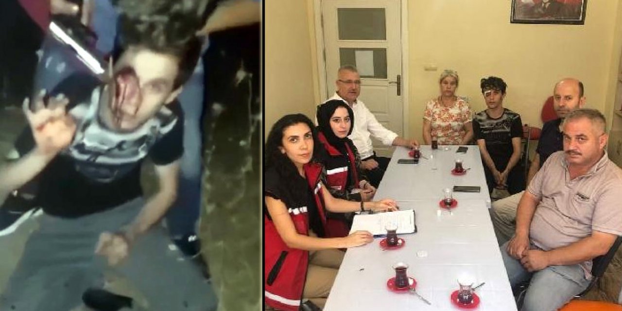 Suriye uyruklu 1 kişi zihinsel engelli genci dövdü