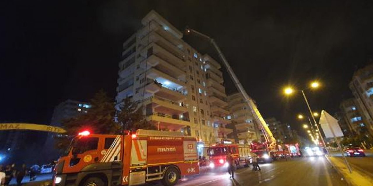 Diyarbakır’da çatı yangını meydana geldi