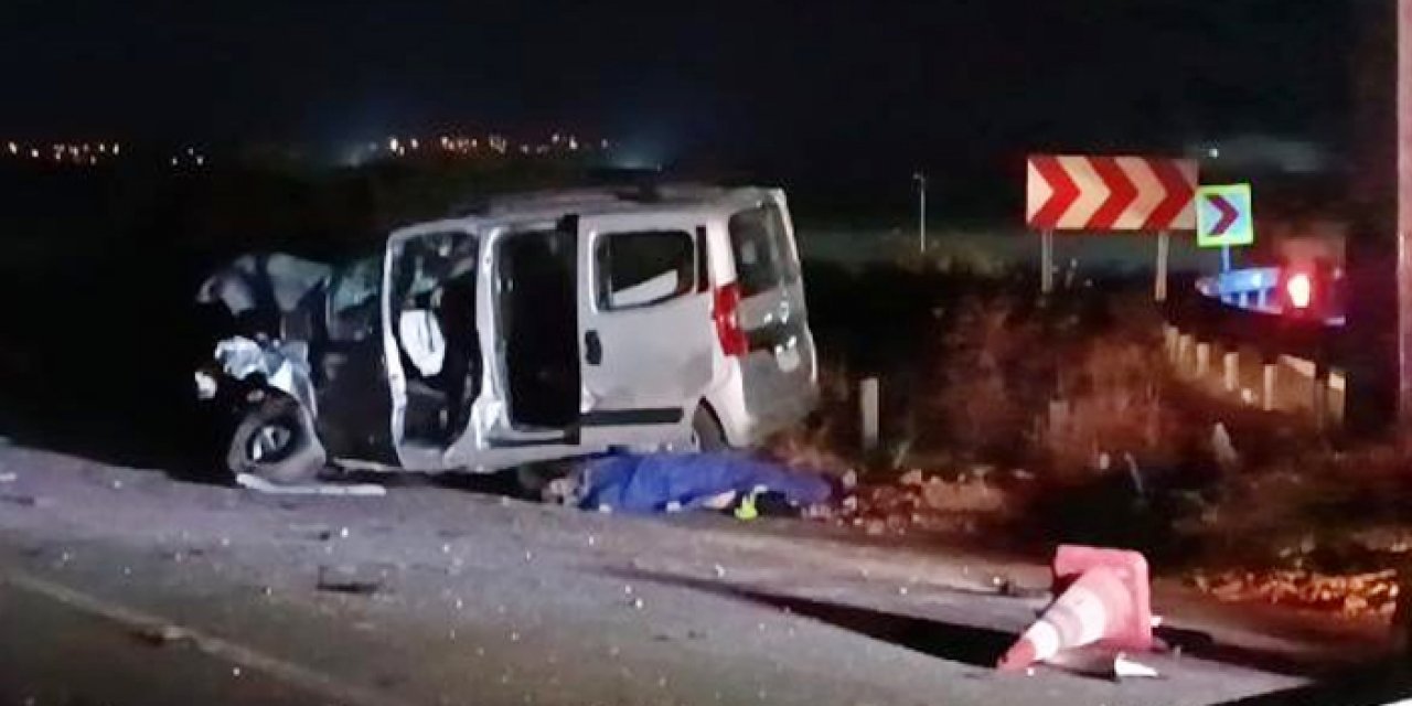 Gaziantep’te feci kaza: 1 kişi öldü 3 kişi yaralandı