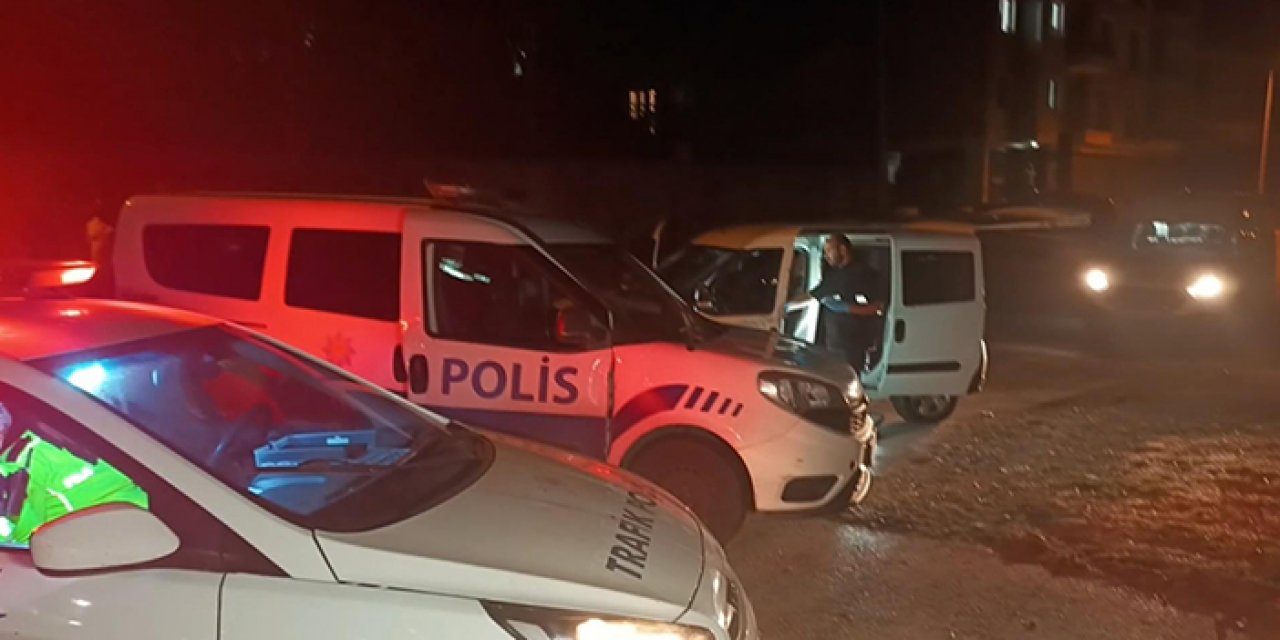 İstanbul'da lastik hırsızları aracı bırakıp kaçtı