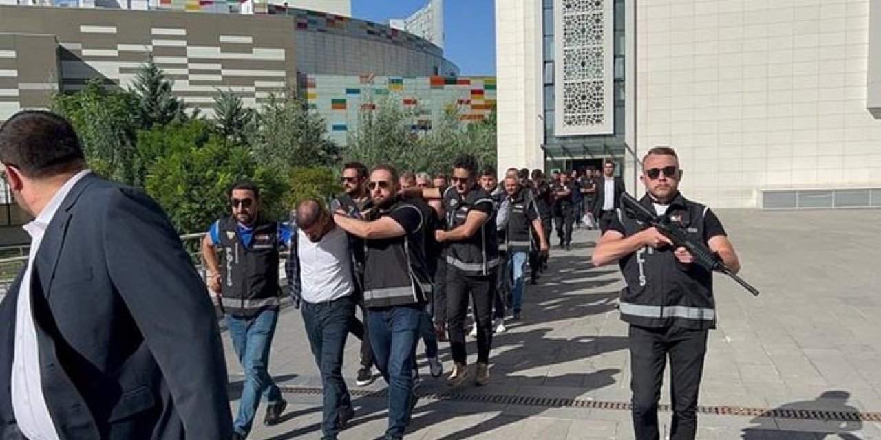 Ankara'da suç örgütü lideri Bora Kaplan tutuklandı