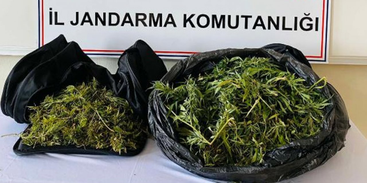 Çantalarında 6 kilo uyuşturucu taşıyan yolcu yakalandı