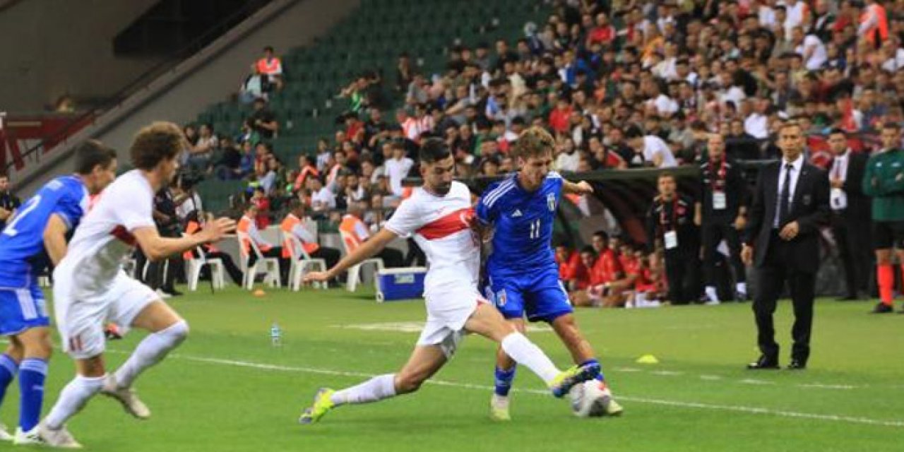 Ümit Milli Futbol Takımı İtalya'ya mağlup oldu