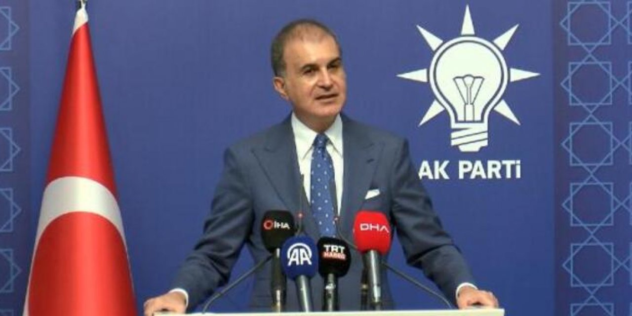 AK Parti Sözcüsü Ömer Çelik, MYK toplantısı sonrasında açıklama yaptı