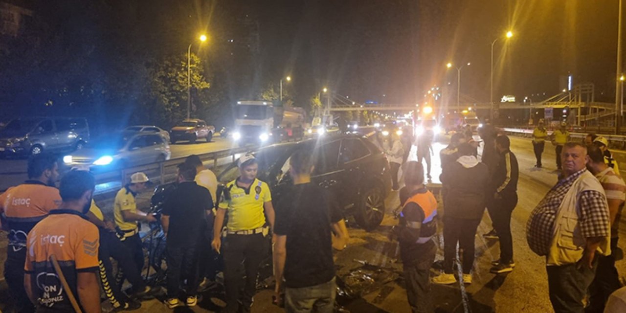 İstanbul'da zincirleme kaza: 2 yaralı