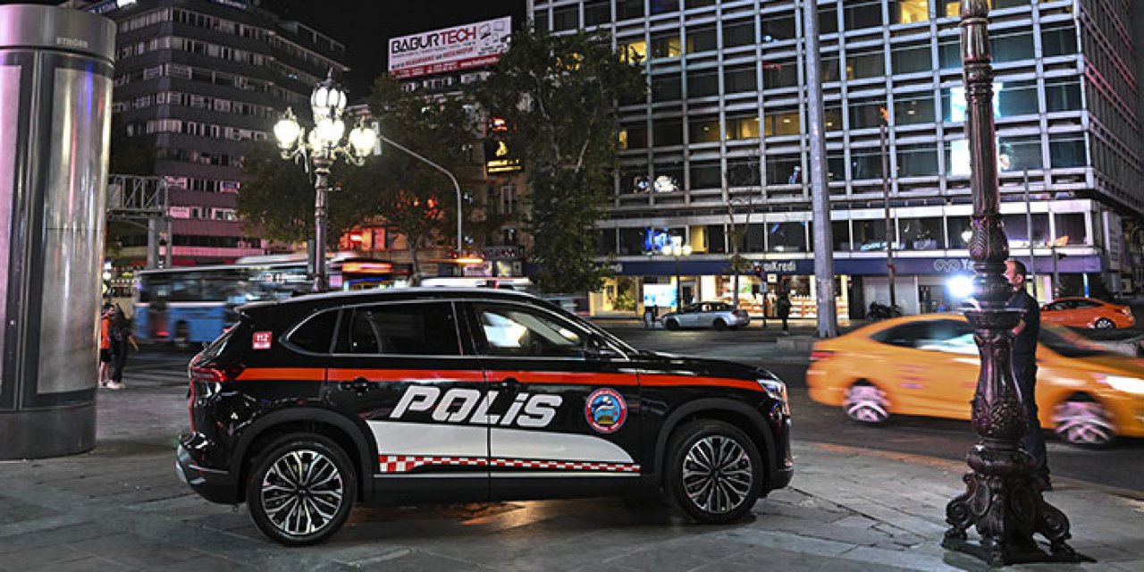 Ankara'da Togg ile devriye başladı